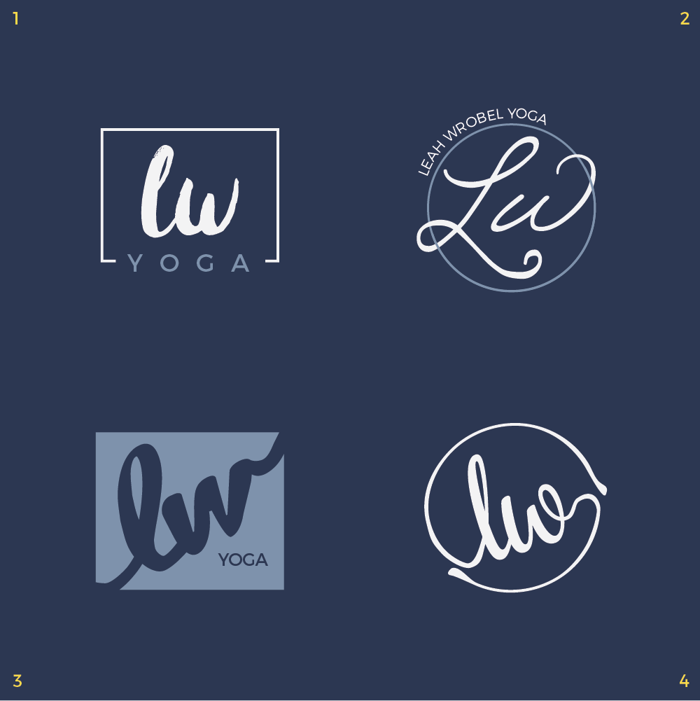 Iteration 2: Organic Logo Options